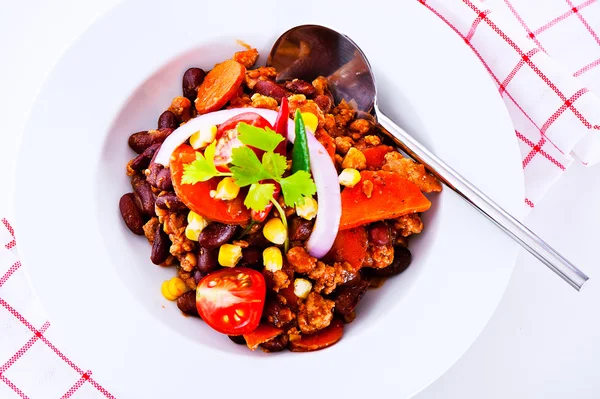 Mexican speciality - Chili con carne — Stock Photo, Image