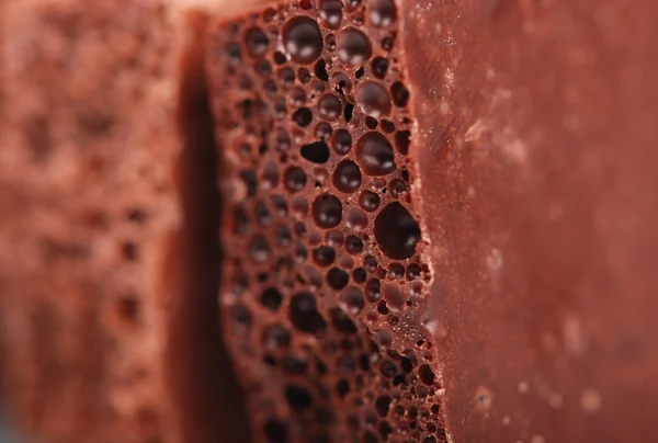 Antioxidační čokoláda jako pozadí — Stock fotografie