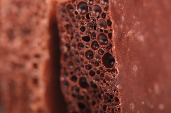 Oxidem uhličitým čokoláda — Stock fotografie