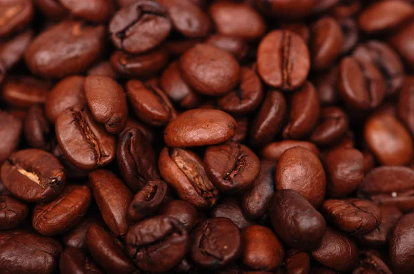 Texturierte Kaffeebohnen — Stockfoto