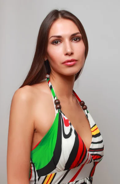 Kaukasiska attraktiva flicka — Stockfoto