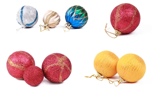 Set van decoratie ballen — Stockfoto
