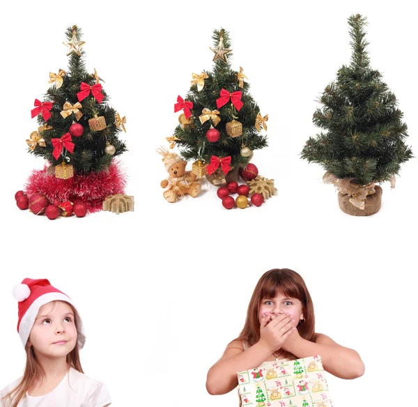 Big decoration collection on New Year holiday — Stock Photo, Image