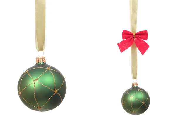 Duas bolas para decoração — Fotografia de Stock