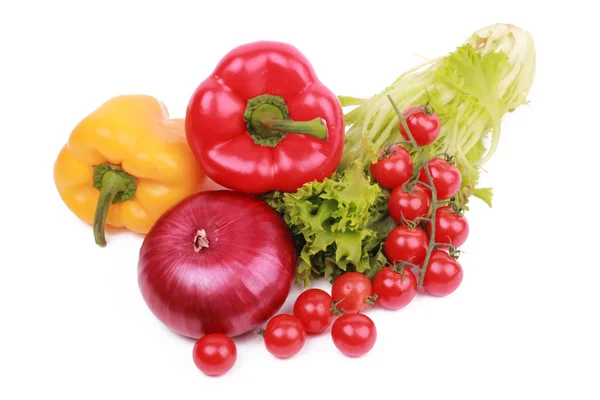 Gruppe frisches Gemüse — Stockfoto
