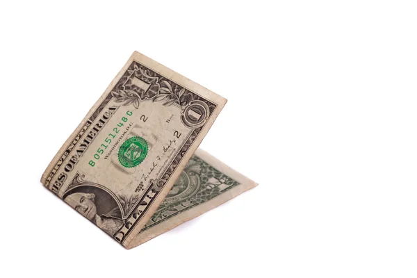 Bir dolarlık banknot — Stok fotoğraf