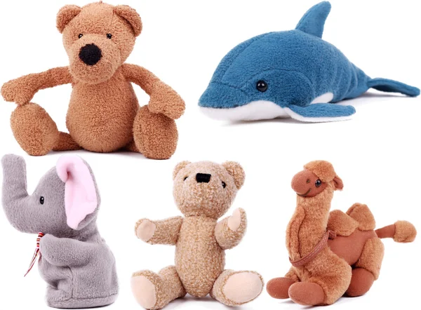 Fluffy toys — Stock Photo, Image