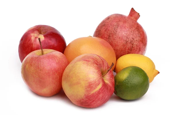Some fruits on a fresh juice — Stock Photo, Image
