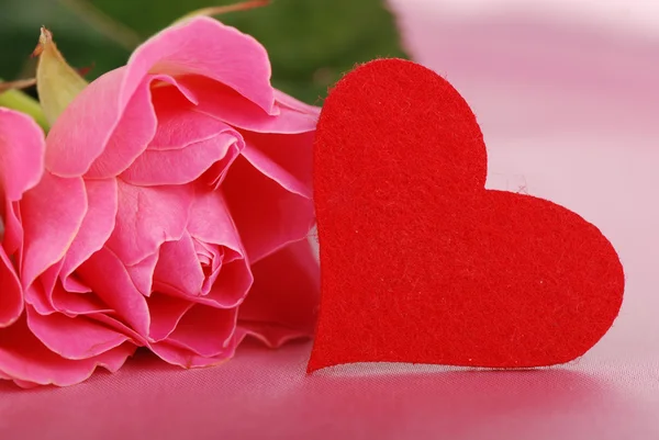 Romantik Kalp simgesi — Stok fotoğraf