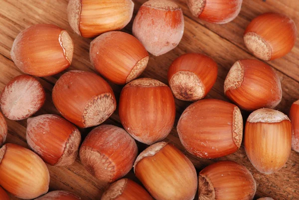 Nuts as a background — Stock Photo, Image