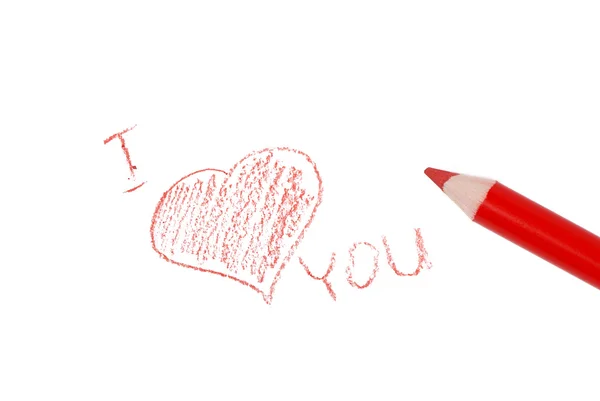 "i love you" symbol — Stock Photo, Image