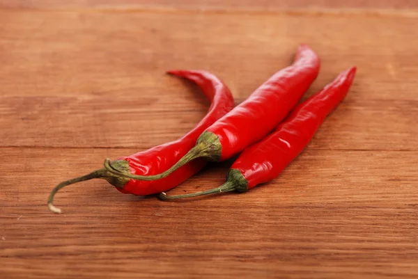Červené chilli papriček Stock Obrázky