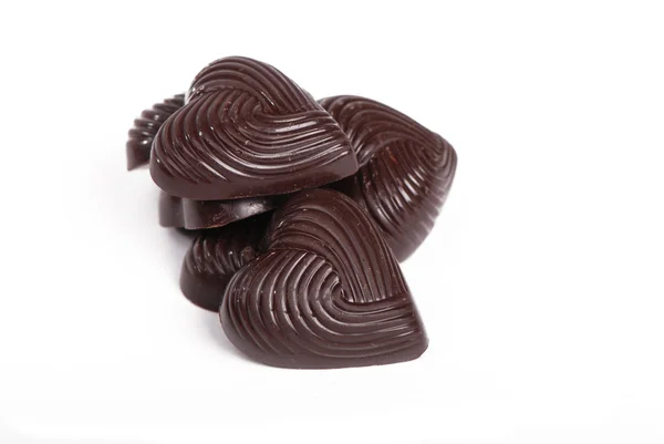 Uma pilha de chocolates — Fotografia de Stock