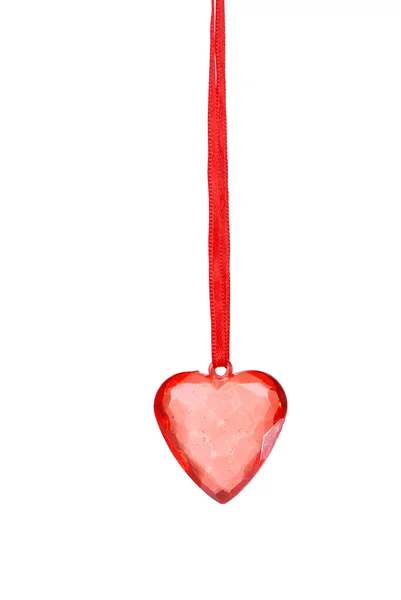 Náhrdelník s symbol srdce — Stock fotografie