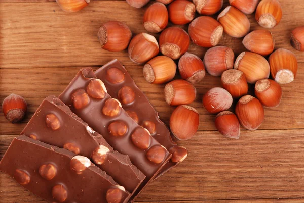 Chocolate de avellanas —  Fotos de Stock