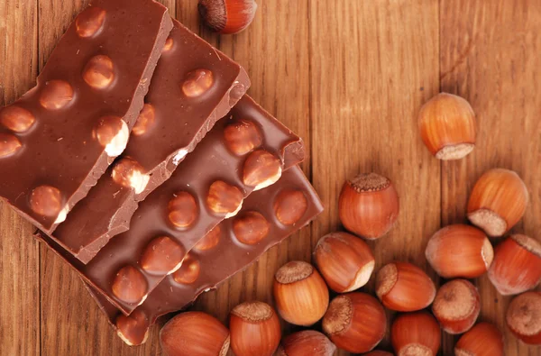 Delicious hazelnuts — Stock Photo, Image