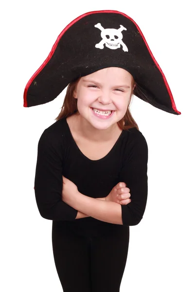Pirat dziewczyna — Zdjęcie stockowe