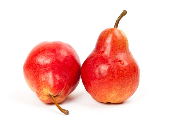 stock image Two red pears