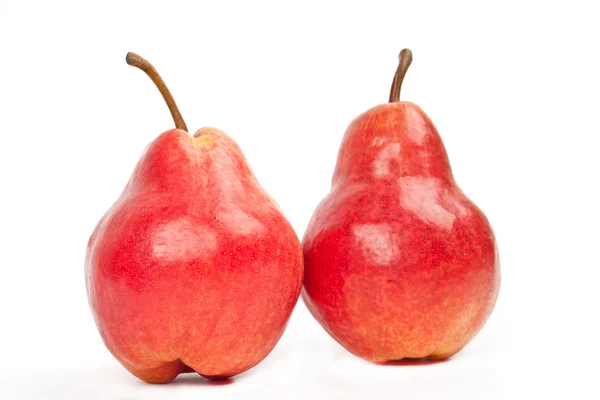 stock image Two red pears