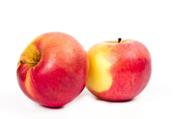 2 빨간 사과 로열티 프리 스톡 사진