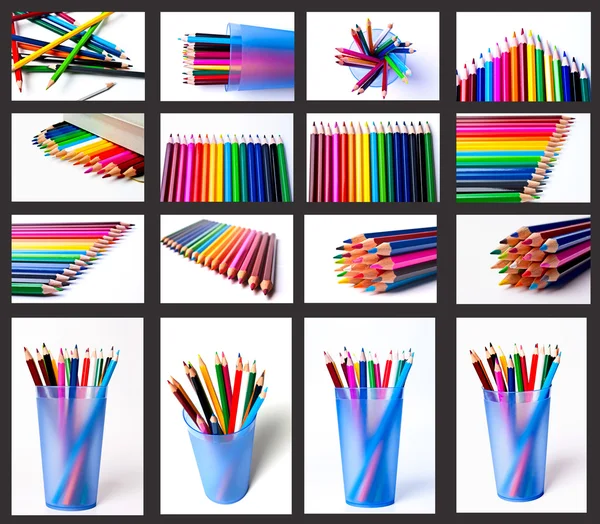 Renkli kalemler Stok Resim