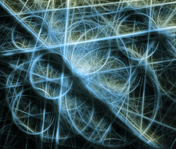 Circular fractal patterns — Stock Photo, Image