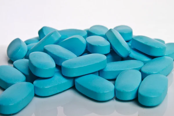 Blue pill — Stock Photo, Image