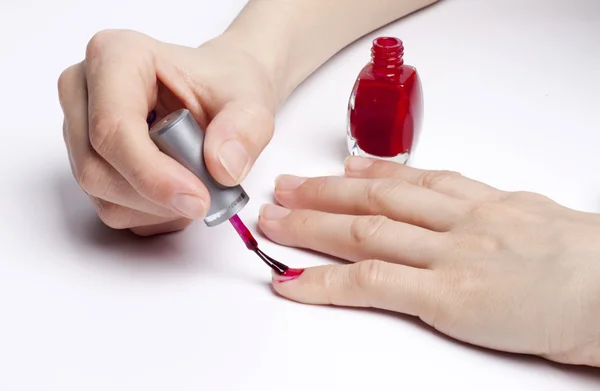 stock image Process manicure for women