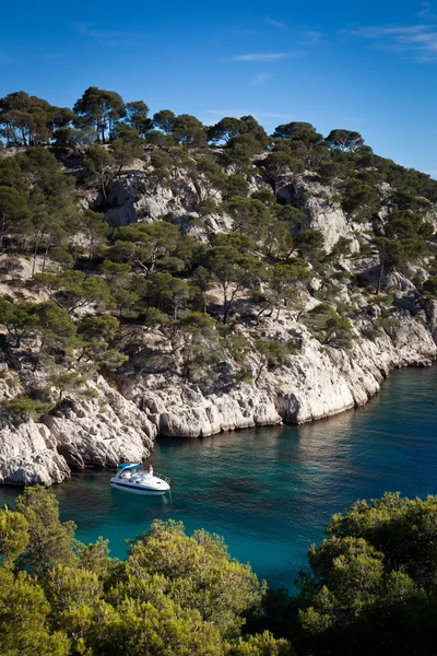 Esplêndida costa sul da França — Fotografia de Stock