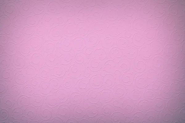 Heller violett / lila Hintergrund mit runden organischen Ornamenten — Stockfoto