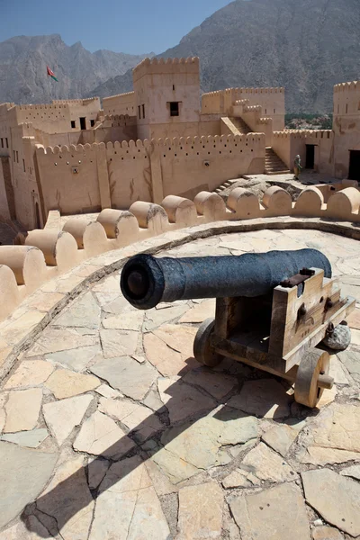 Starý canon horní nakhl fort — Stock fotografie