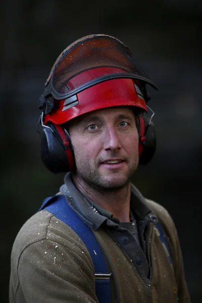 Forestry worker — Stock Photo, Image