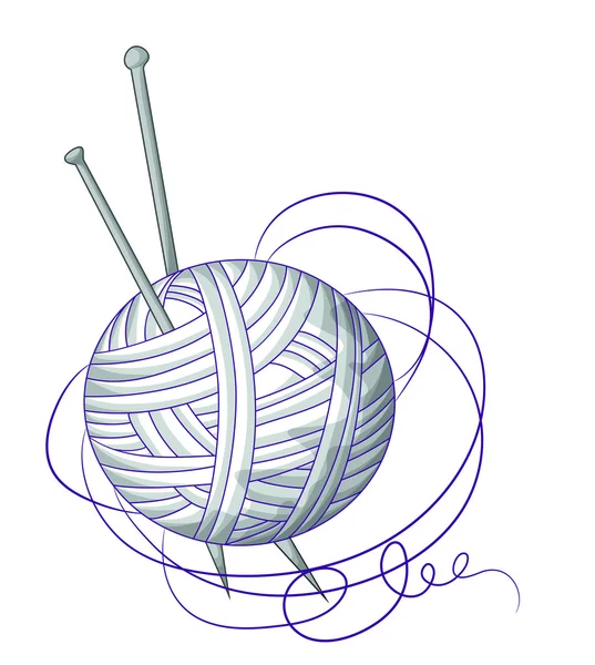 毛线球 — 图库矢量图片