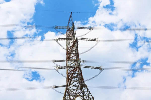 Electrical transmission tower — Stock Photo, Image