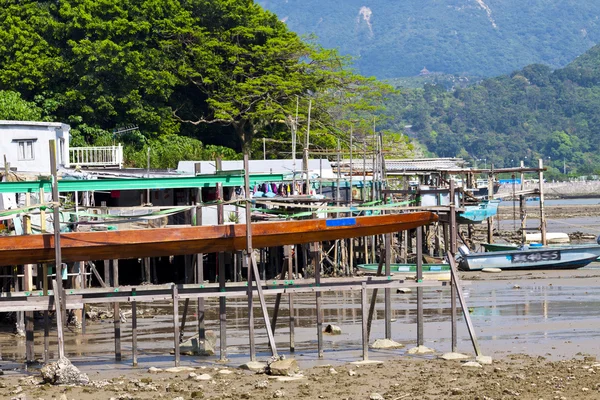 Tai o rybářské vesnice Vícepodla-- Hongkong tourism — Stock fotografie