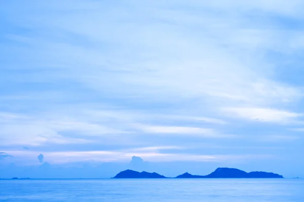 일몰 섬 — 스톡 사진