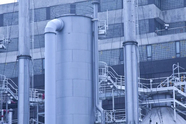 Impianti di trattamento gas a Hong Kong — Foto Stock