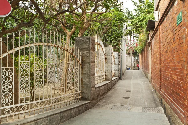 厦門、中国の古い路地 — ストック写真