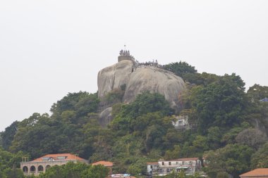 Landmark in Gulangyu Island, the topest point. clipart