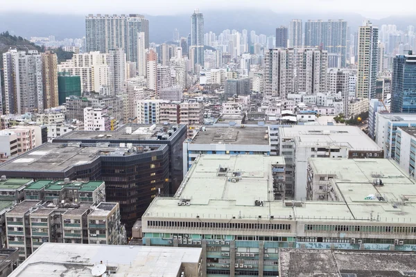 Hong kong Innenstadt im Kowloon District — Stockfoto