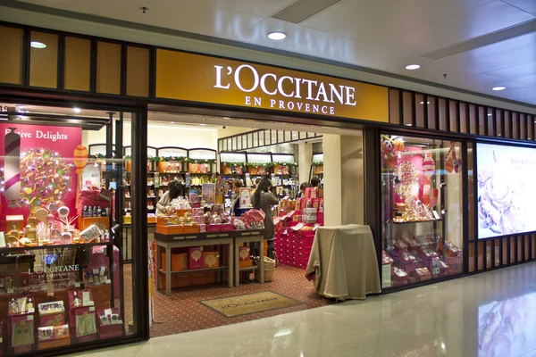 L'Occitane winkel in hong kong — Stockfoto
