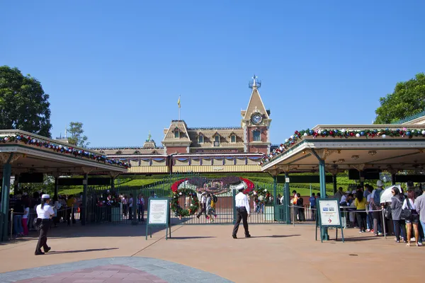 Intrarea Disneyland din Hong Kong — Fotografie, imagine de stoc
