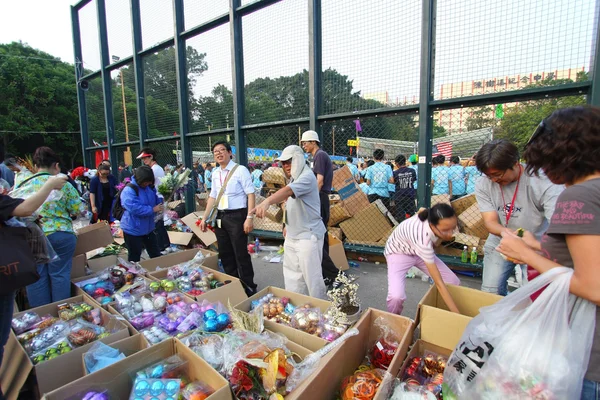 Caritas fundraising bazar — Stock fotografie