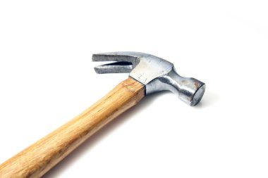 Hammer isolated on white background clipart