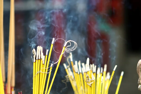 Incendies dans un temple chinois — Photo