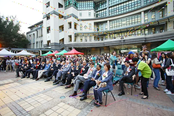 Международный день в Линнаньском университете — стоковое фото