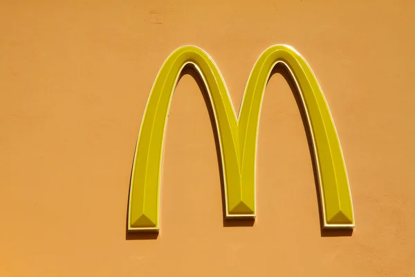Mcdonald logo, Hong Kong — Stock Photo, Image