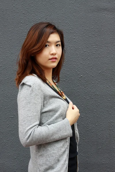 Asya iş kadını — Stok fotoğraf