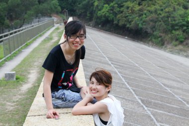 kırsal Asya arkadaşlar