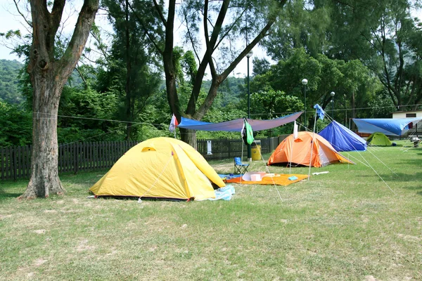 Tents for camping — Stock Photo, Image